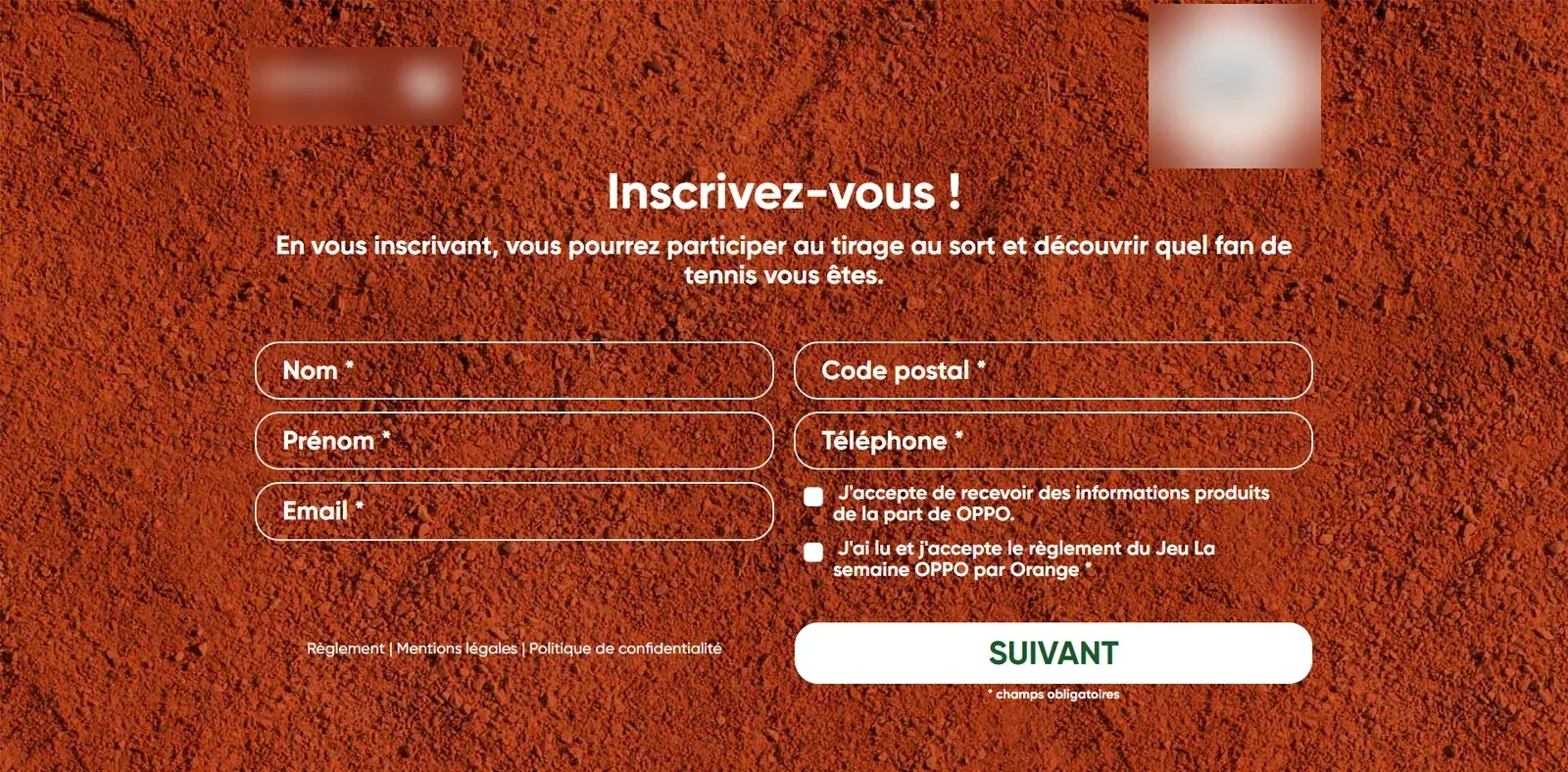 Quiz sur borne en magasin autour d’un grand tournoi de tennis — écran 2